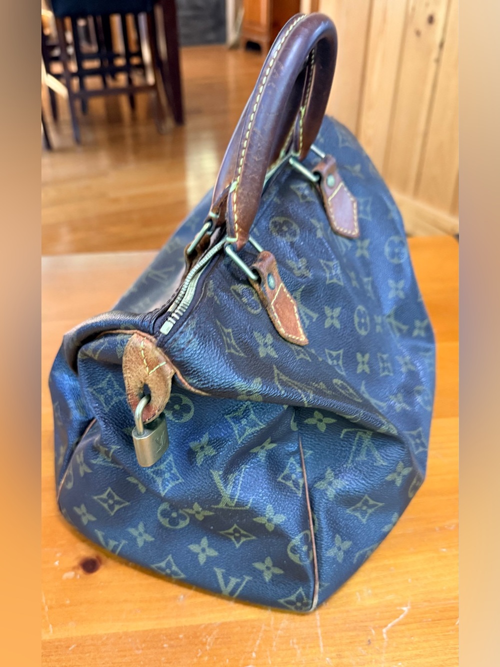 Louis  Vuitton  original signature Speedy Boston bag